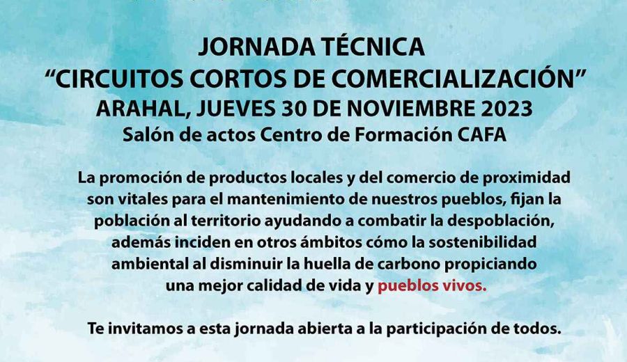 Serranía Suroeste Sevillana organiza la jornada técnica “Circuitos cortos de comercialización”