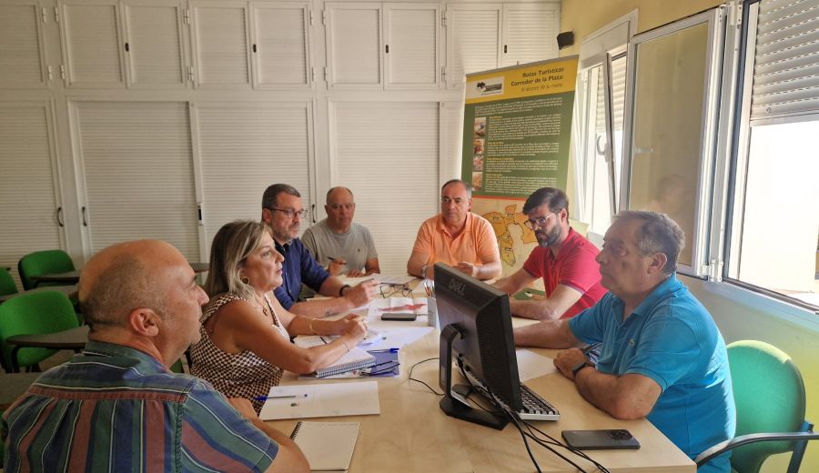 Cuenca Minera de Riotinto,  Condado de Huelva y Corredor de la Plata ofrecen su colaboración para recuperar los territorios afectados en el incendio de Niebla
