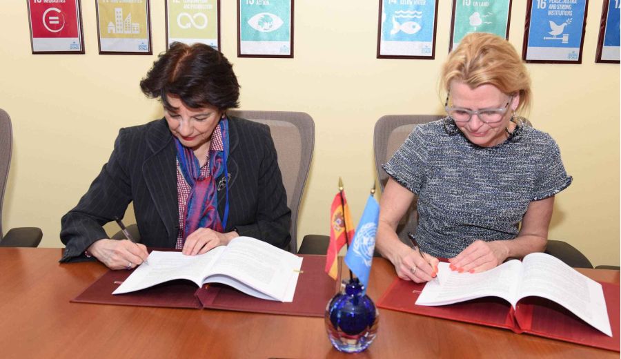 España renueva su compromiso con ONU Mujeres con la firma del Marco de Asociación Estratégica 2019-2021