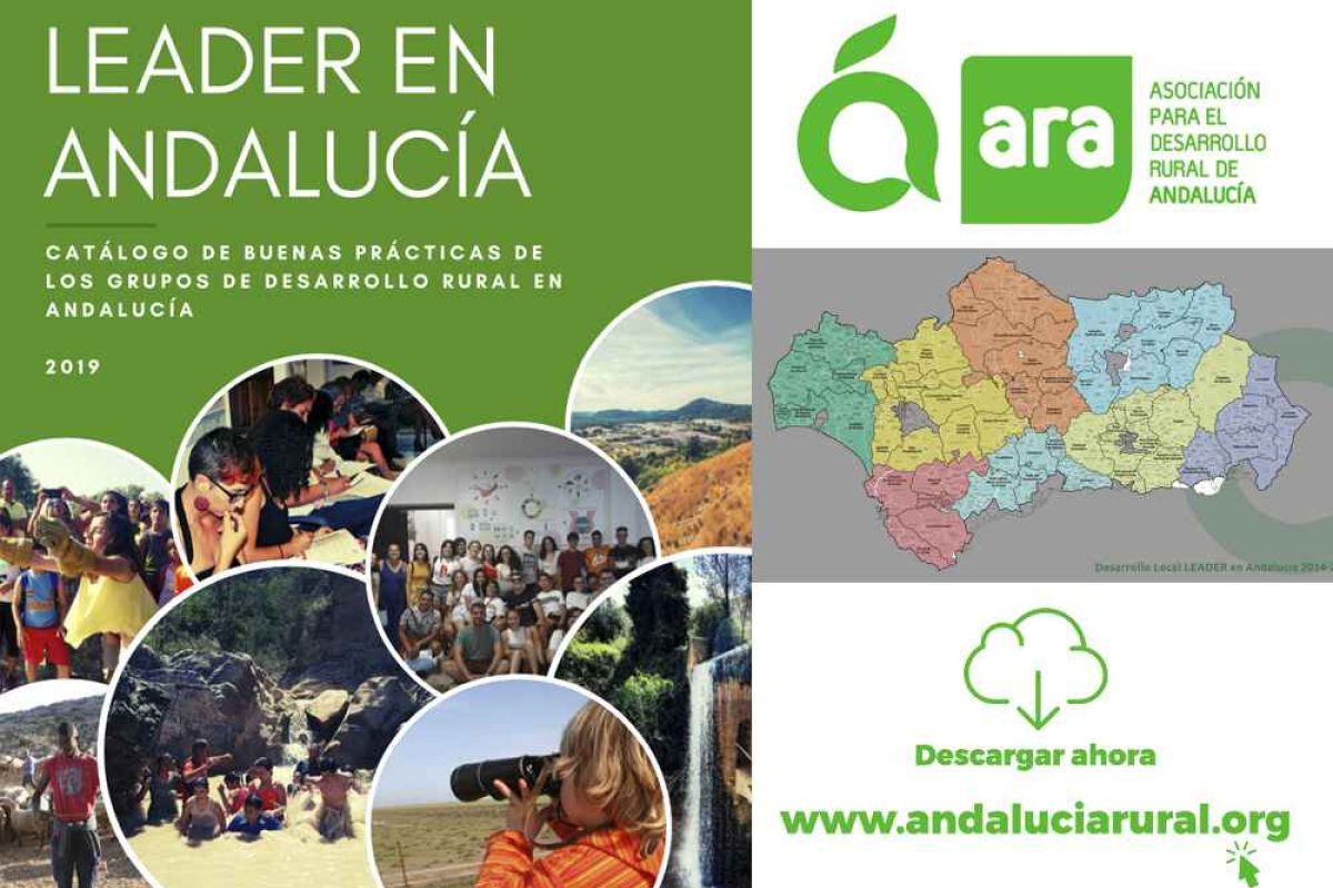 ARA recopila en un catálogo las mejores prácticas de desarrollo rural de los GDR de Andalucía 2014-2020