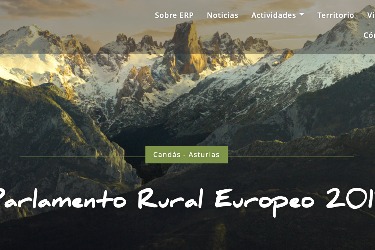 El 4º Parlamento Rural Europeo que se celebrará en Candás (Asturias) el próximo mes de noviembre, acogerá 21 talleres (en inglés) sobre diversas materias de Desarrollo Rural