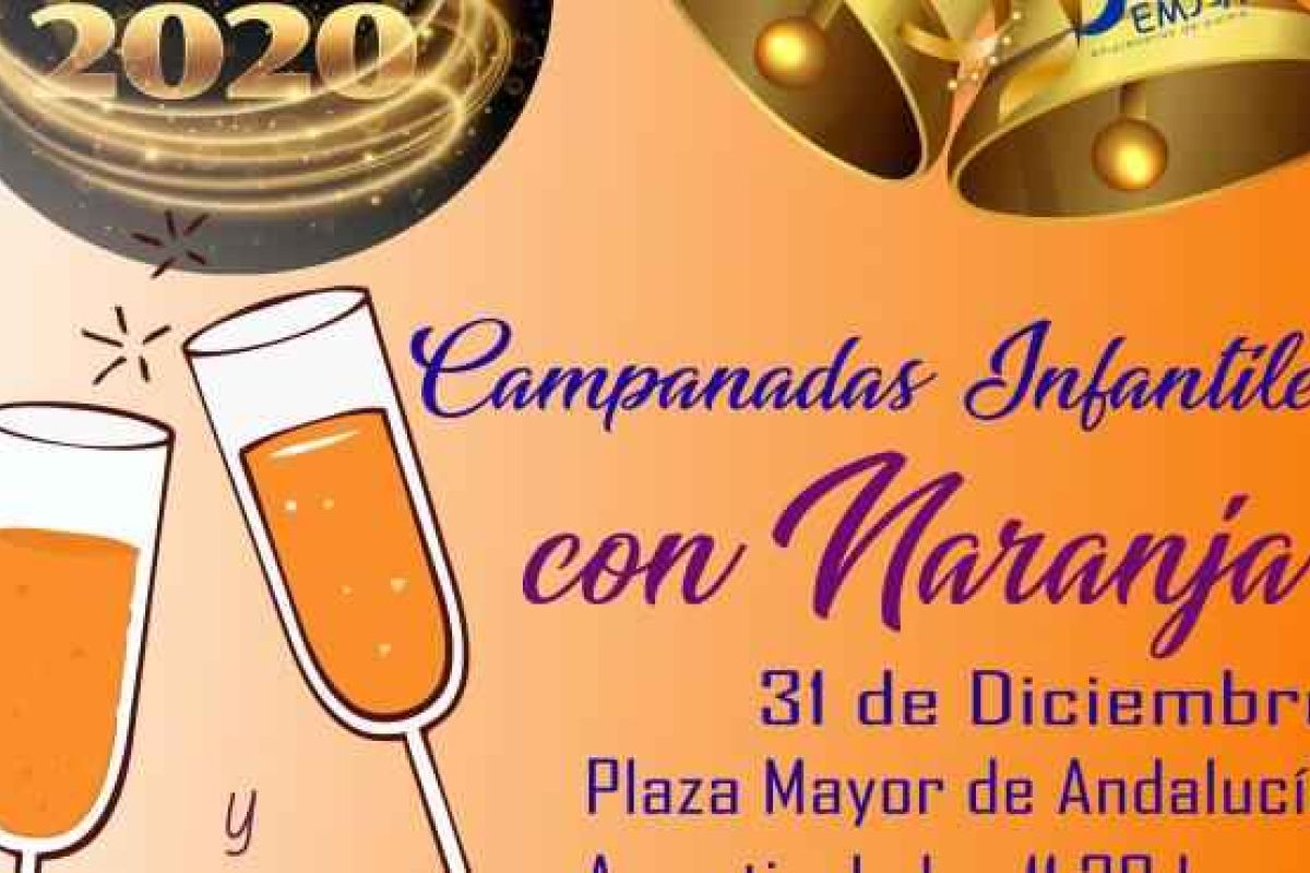 Palma del Río despide el año con el reparto de más de mil kilos de naranjas a niños para campanadas especiales