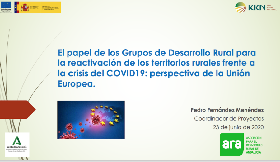 El papel de los Grupos de Acción Local para la reactivación de los territorios rurales frente a la crisis de la COVID19