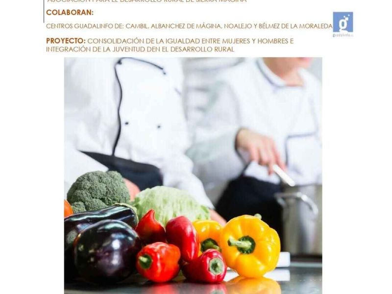 Sierra Mágina organiza cuatro cursos de manipulación de alimentos con el proyecto IGUALDER