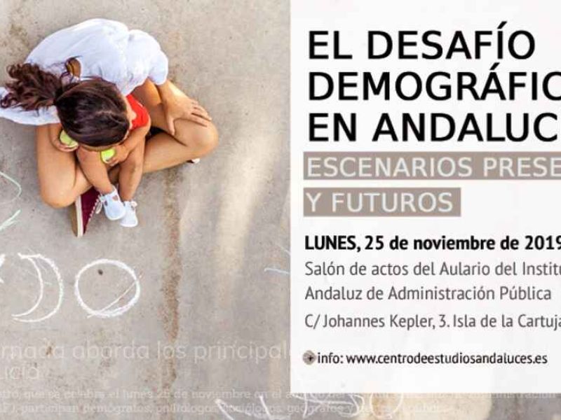 Despoblación, envejecimiento e inmigración, los grandes retos demográficos de Andalucía