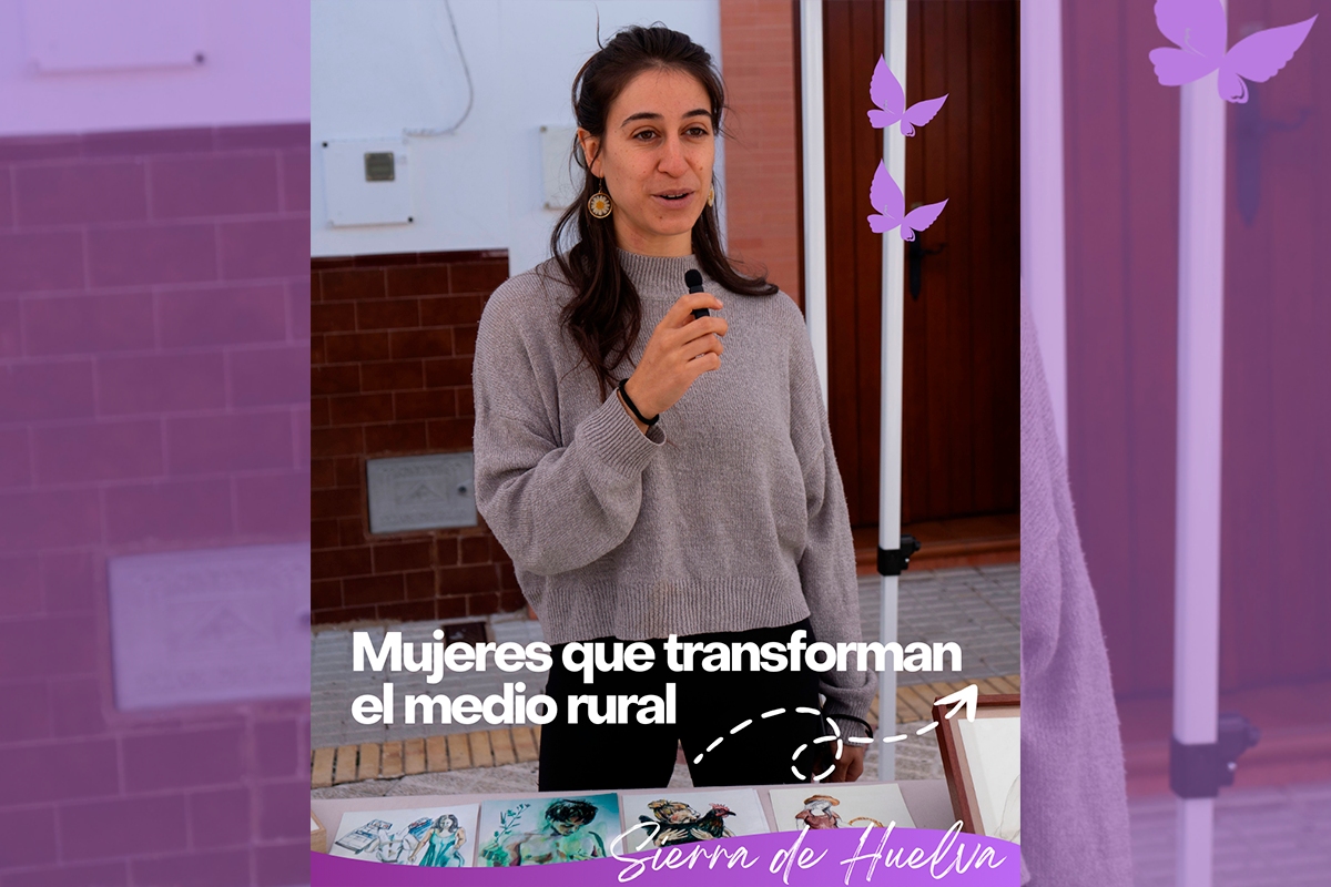 Arte y mujeres rurales, una red que sostiene el territorio de la Sierra de Huelva