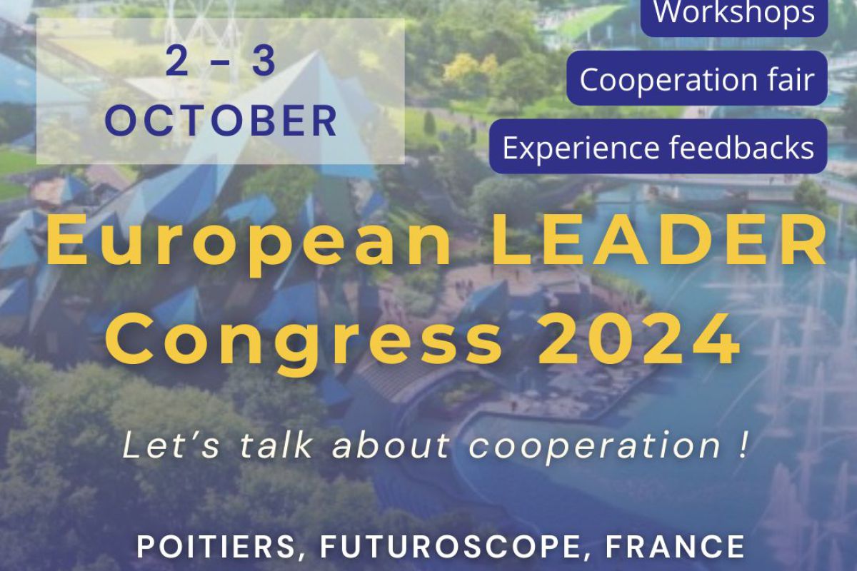 La cooperación, protagonista del II Congreso Europeo LEADER en Poitiers