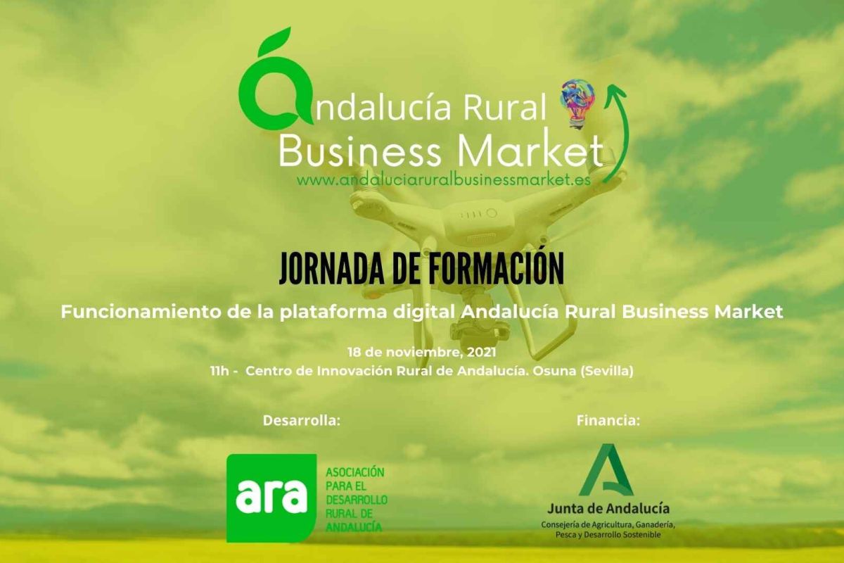 Jornada de formación: “Funcionamiento de la plataforma digital de Andalucía Rural Business Market”