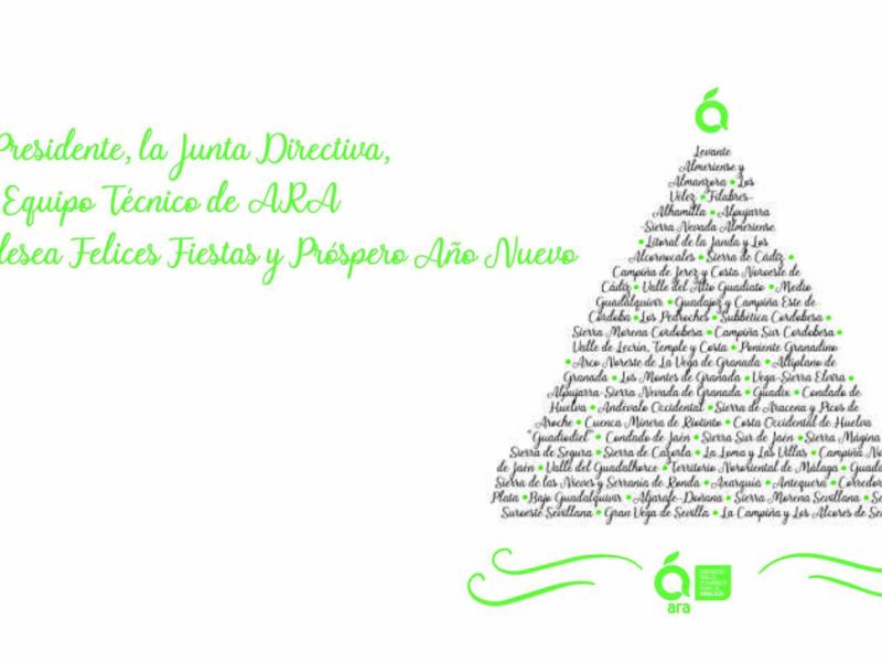 ARA les desea Felices Fiestas y próspero Año Nuevo
