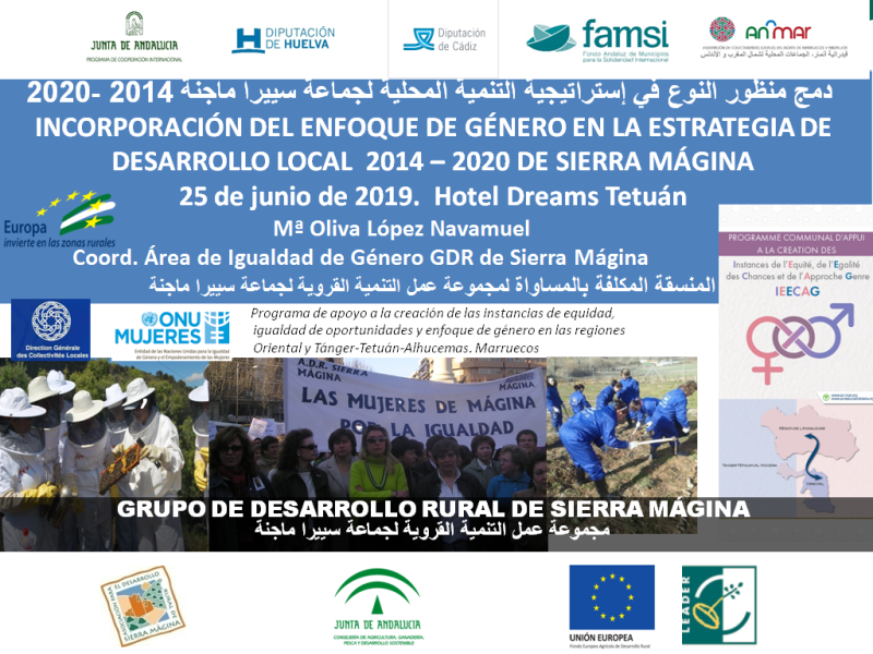 El GDR Sierra de Mágina explica en Tetuán las acciones en materia de igualdad en la comarca