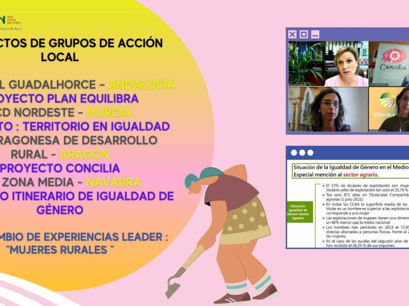 El enfoque LEADER impulsa la igualdad entre mujeres y hombres del medio rural