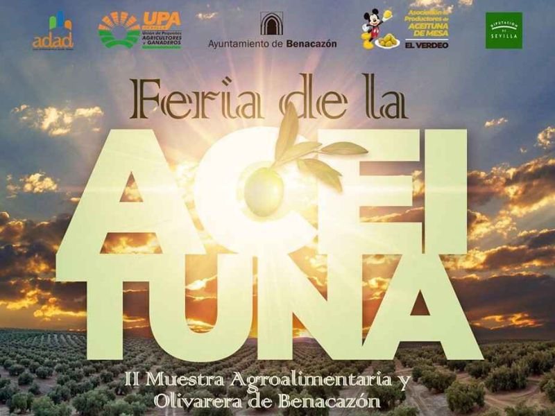 Benacazón (Sevilla) acoge del 17 al 19 de enero la II Muestra Agroalimentaria y Olivarera
