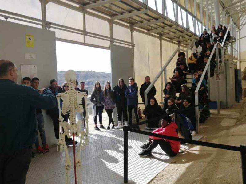 Comienza el programa de visitas a la Estación Paleontológica Valle del Río Fardes.