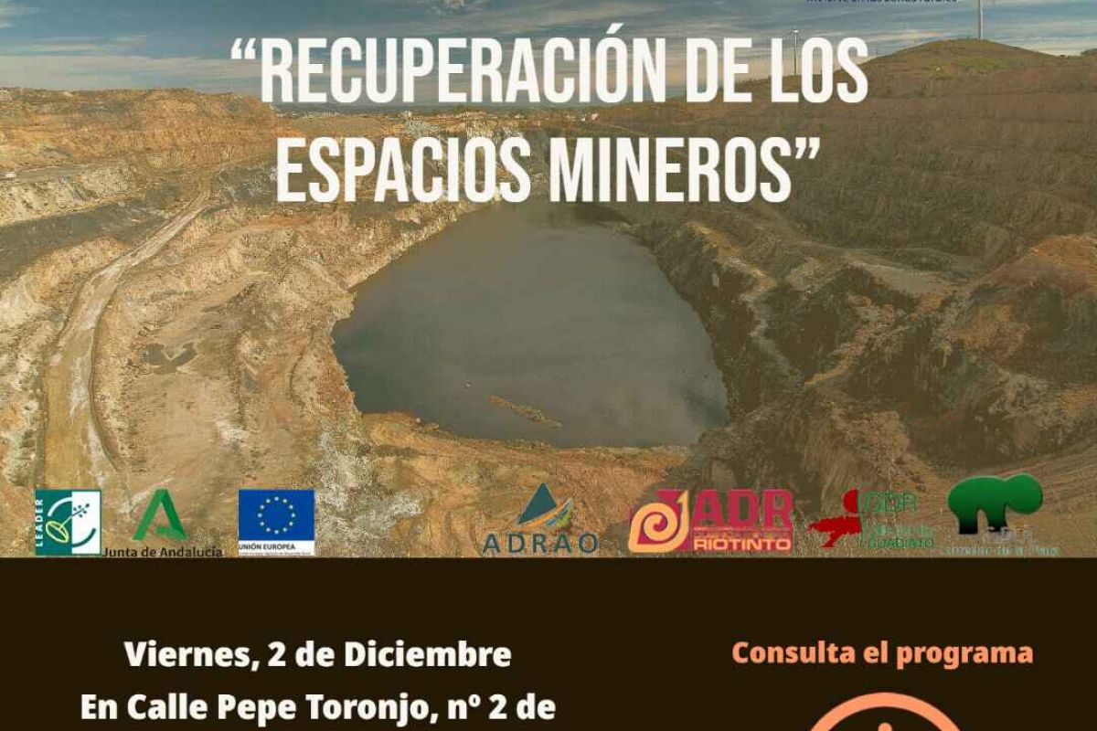 Andévalo Occidental, Cuenca Minera de Riotinto, Valle del Alto Guadiato y Corredor de la Plata presentan el proyecto de cooperación “Geodiversidad de los espacios mineros”