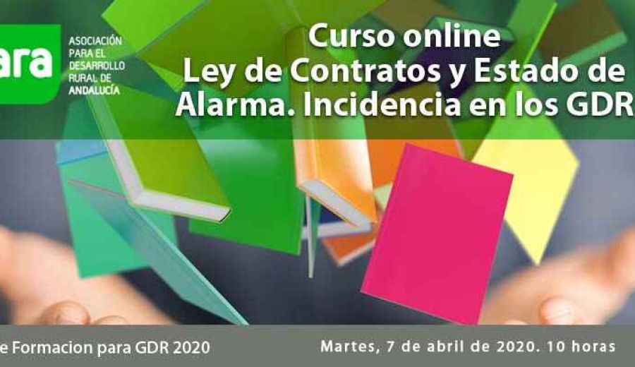 Curso Online Ley de Contratos y Estado de Alarma. Incidencia en los GDR