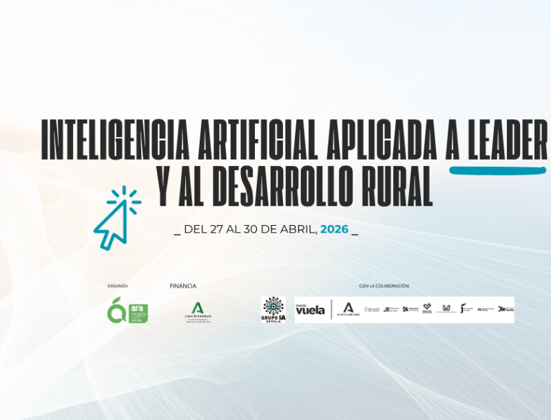 ARA impulsa un curso online sobre Inteligencia Artificial aplicada a LEADER y al desarrollo rural 