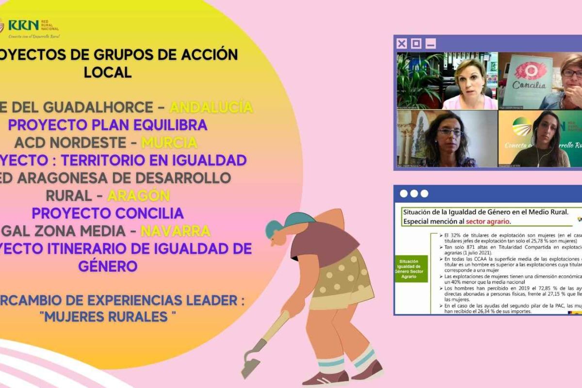 El enfoque LEADER impulsa la igualdad entre mujeres y hombres del medio rural