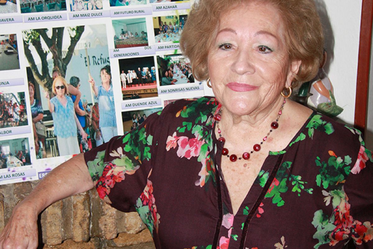 Francisca Gago, presidenta de la asociación de mujeres rurales SOL RURAL: «Hemos interiorizado la metodología LEADER y la llevamos a cualquier esfera de participación colectiva»