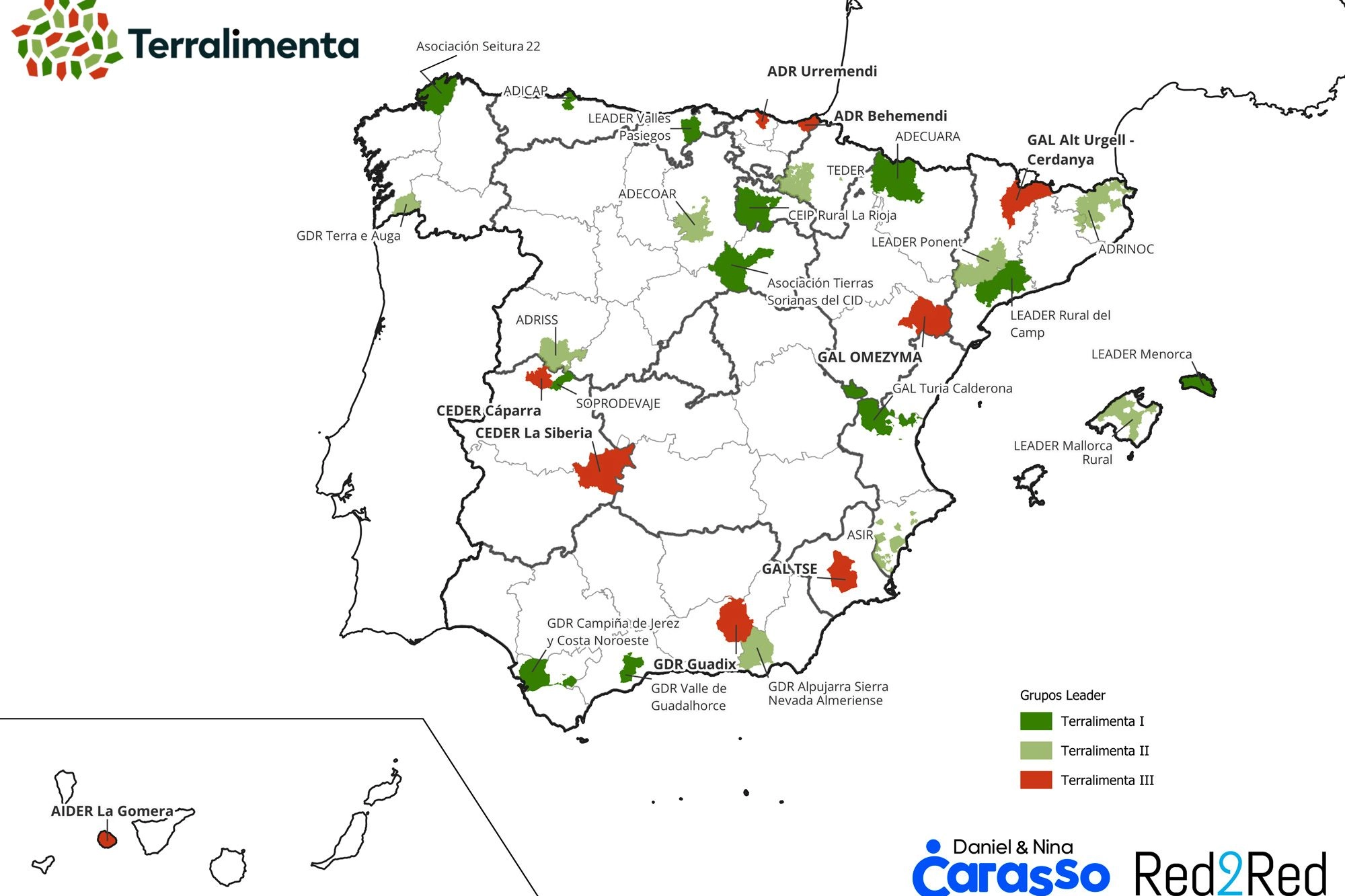 El Grupo de Desarrollo Rural Comarca de Guadix, seleccionado en el proyecto Terralimenta de la Fundación Daniel y Nina Carasso