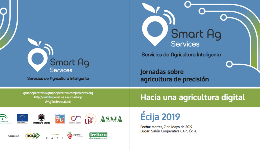 Jornadas informativas en Écija, Lora del Río y Carmona del Grupo Operativo “Smart AG Services”