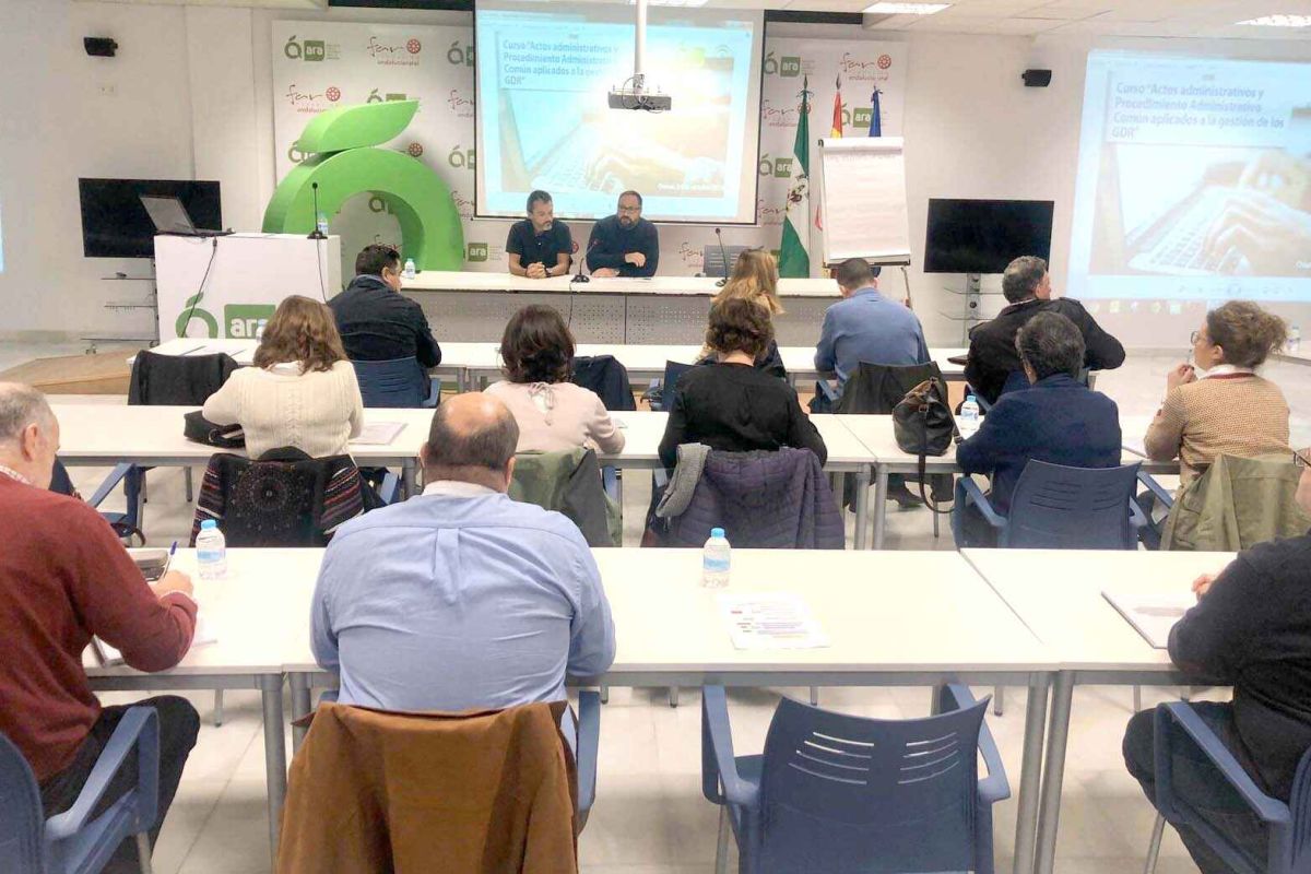 ARA continúa formando a los Grupos de Desarrollo Rural andaluces en la gestión de los expedientes LEADER 2014-2020