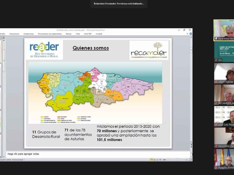 El «Ticket Rural» de Asturias conquista a los Grupos de Acción Local de toda España
