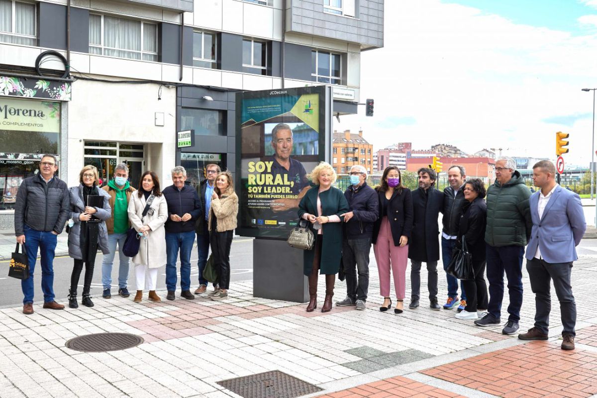 READER lanza la campaña “Soy rural, soy leader” en las grandes ciudades asturianas