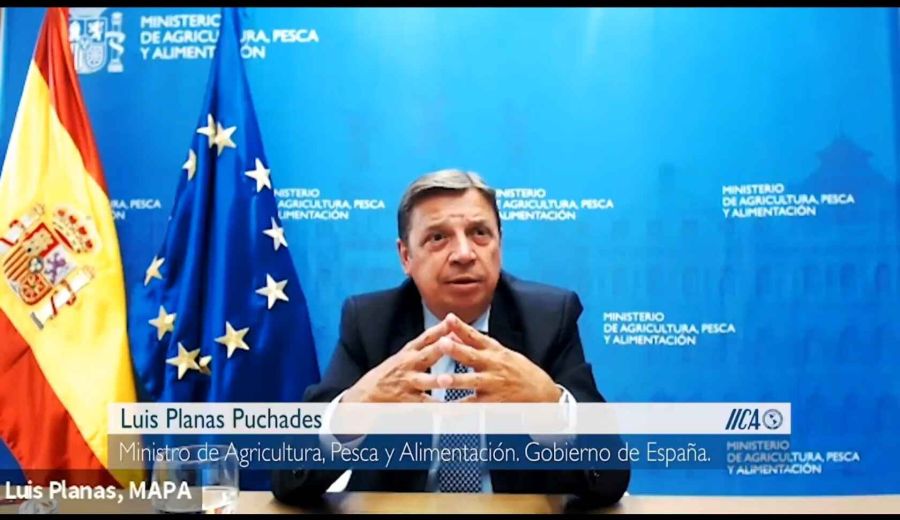 Luis Planas subraya la oportunidad del Pacto Verde para transformar los sistemas productivos en la Unión Europea