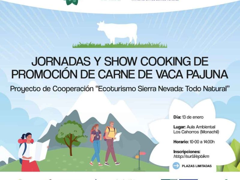 Jornadas y show cooking de promoción de carne de vaca pajuna