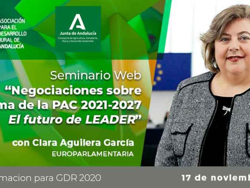 Seminario web “Negociaciones sobre la reforma de la PAC 2021-2027: El futuro de LEADER”