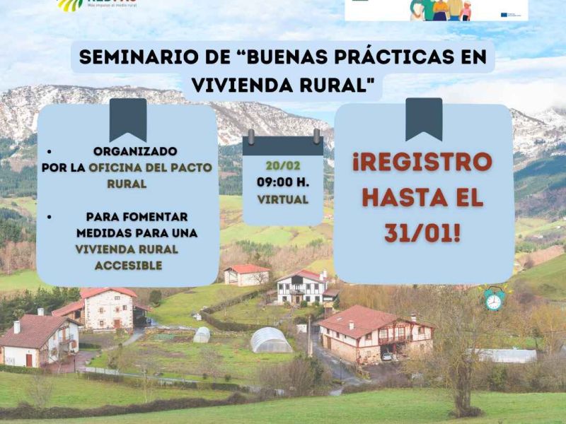 Seminario de “Buenas prácticas en vivienda rural”