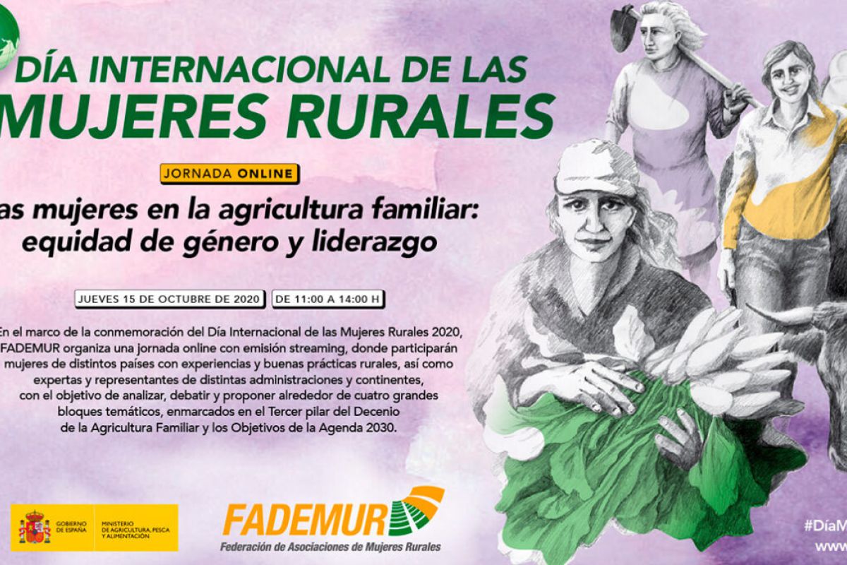 FADEMUR celebrará el Día Internacional de las Mujeres Rurales con un rompedor formato televisivo