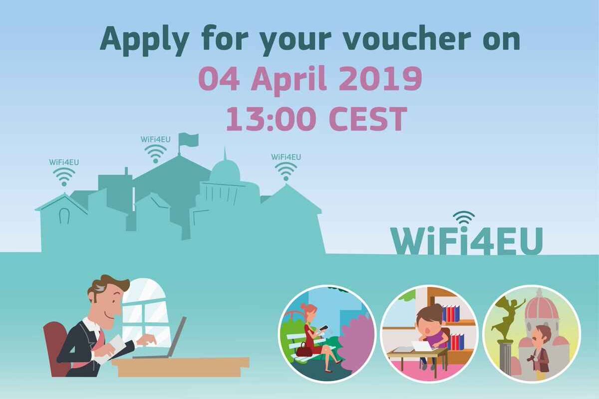 Nueva convocatoria de la Iniciativa WiFi4EU: se abre el plazo de inscripción para la financiación por parte de la UE de puntos de acceso inalámbrico gratuito a internet en espacios públicos