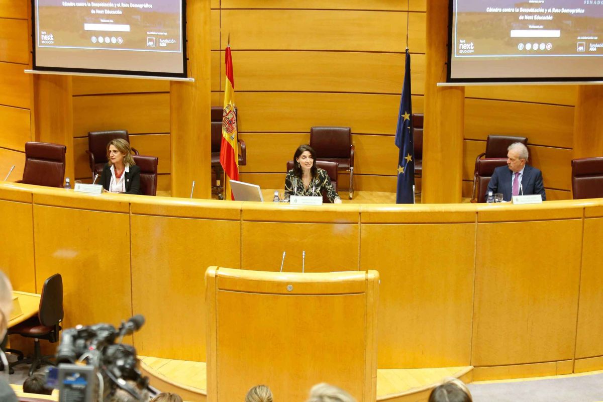 Teresa Ribera anuncia la creación del Foro Permanente para el Reto Demográfico para avanzar en cohesión territorial