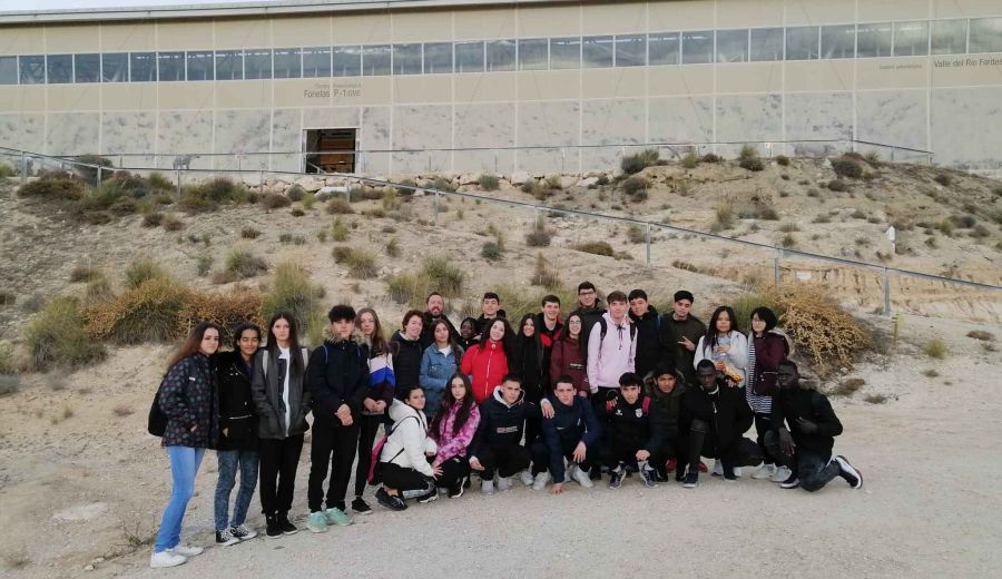 El GDR de Guadix da a conocer la Estación paleontológica de Fonelas entre el alumnado de la provincia