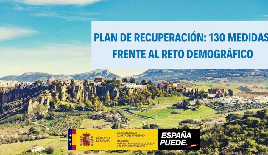 Plan de Recuperación: 130 medidas frente al  Reto Demográfico