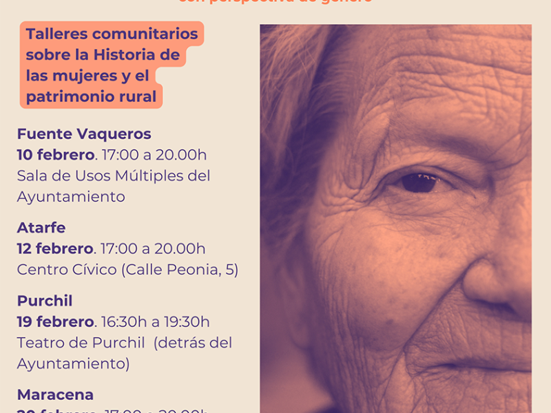 ¿Te gustaría poner en valor, desde una perspectiva de género, ese tesoro patrimonial que es tu pueblo?