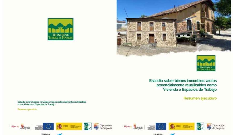 El Grupo de Acción Local Tierra Pinares realiza un inventario de los bienes inmuebles vacíos o reutilizables como vivienda o espacios de trabajo en la comarca