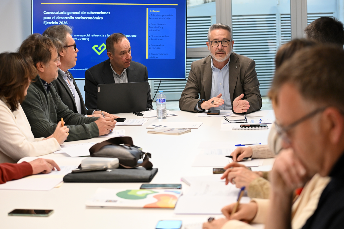 Diputación incrementa las ayudas a los 8 Grupos LEADER de Granada