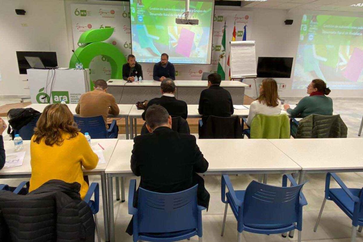 ARA aplaza sus acciones formativas del mes de marzo dirigidas a los Grupos de Desarrollo Rural de Andalucía