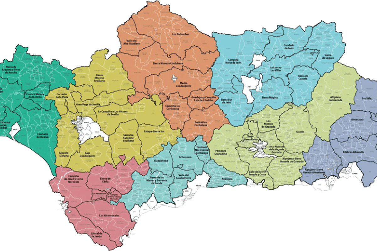 La Junta de Andalucía somete a información pública el proyecto de Orden de selección de los Grupos de Desarrollo y Estrategias 2023-2027