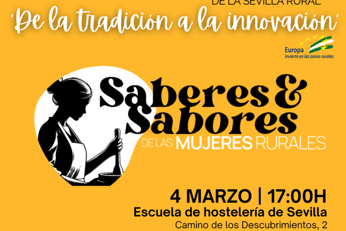 El concurso provincial de ‘Saberes y Sabores de las mujeres rurales’ se celebra el  4 de marzo en la Escuela de Hostelería de Sevilla