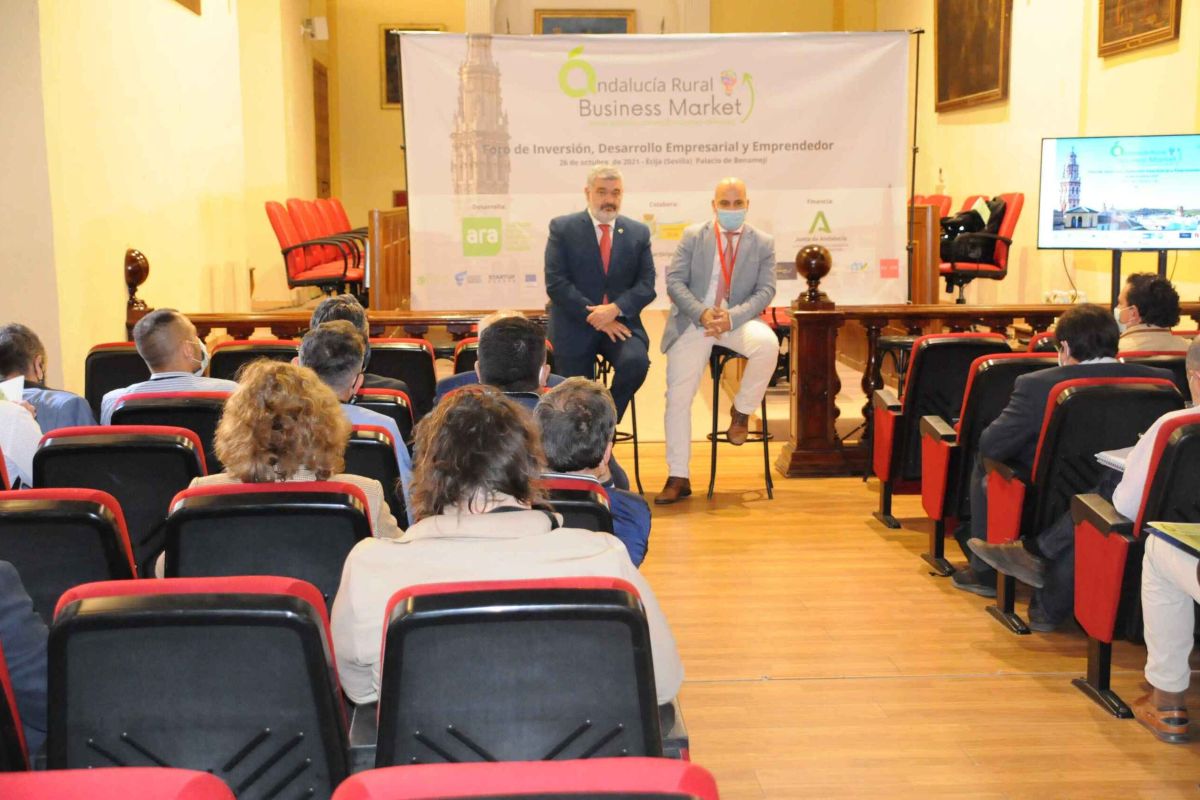 David J. García Ostos, alcalde de Écija y presidente de ARA destaca el potencial de los GDR para acercar proyectos empresariales a nuevas fuentes de inversión
