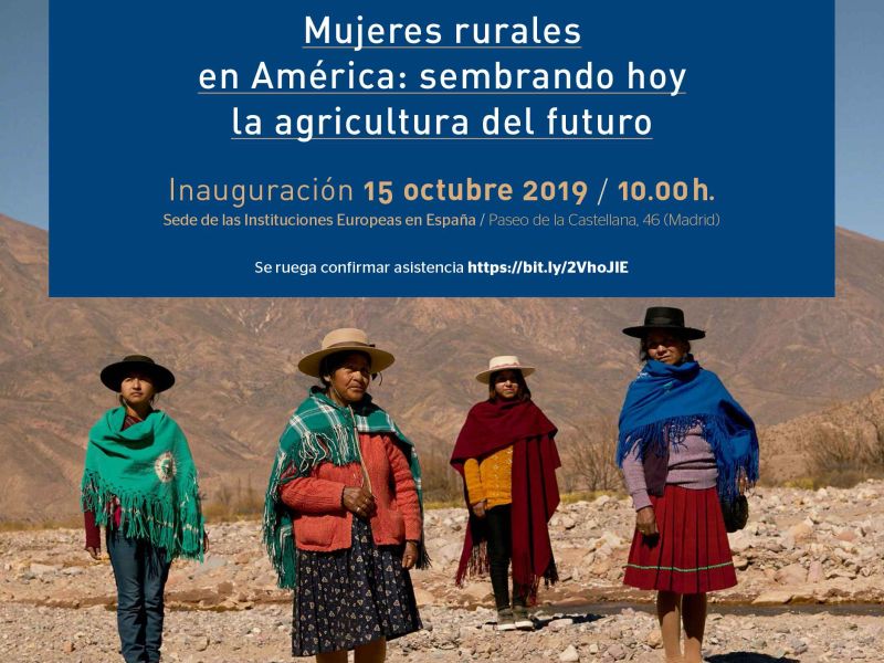 IICA y Vogue Brasil inauguran una exposición fotográfica en homenaje a la mujer rural que se trasladará por diferentes territorios rurales de la mano de la REDR y los GAL