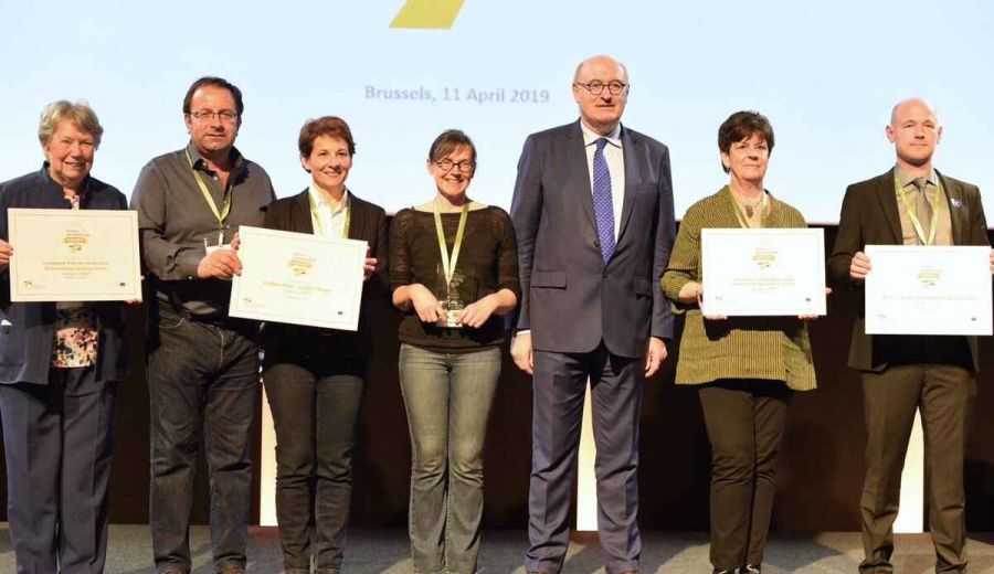 El proyecto LEADER “Pueblos vivos” recibe en Bruselas el diploma de finalista de los premios Rural Inspiration de la Comisión Europea