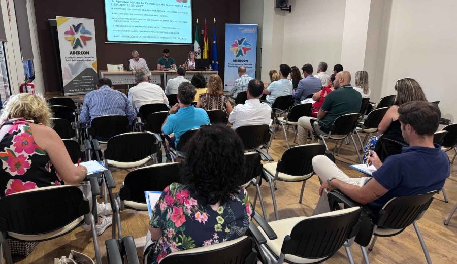 La Asamblea General de ADERCON aprueba la nueva Estrategia de Desarrollo Local Leader del Condado de Huelva