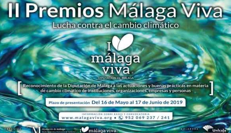 La Diputación de Málaga convoca premios para reconocer buenas prácticas en la lucha contra el cambio climático
