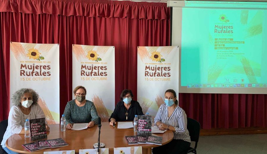Las mujeres rurales de Fuente de Piedra presentan el proyecto “Profesiones sin Género I”