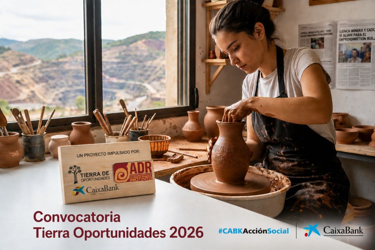 Cuenca Minera de Riotinto lanza la convocatoria Tierra de Oportunidades 2026