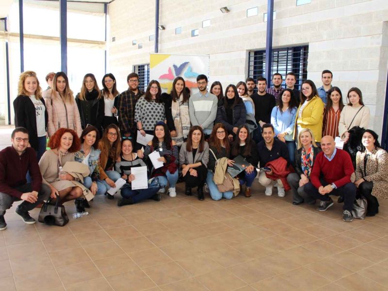 El Condado de Huelva reúne en una jornada sobre empleabilidad a los jóvenes beneficiarios del Plan Hebe del Condado